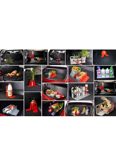 Cargonizer Bagaj Düzenleyici Süper Paket Kırmızı&gri