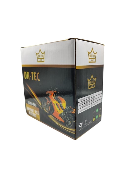 Ortec 12v 9ah 12n9-bs Motosiklet Aküsü