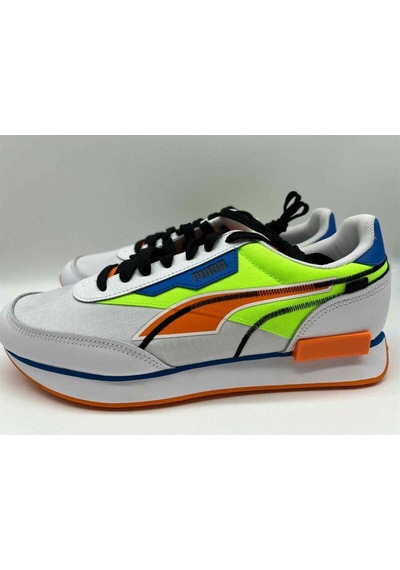 Puma Future Rider Twofold Erkek Spor Ayakkabı 380591-07-beyaz Beyaz
