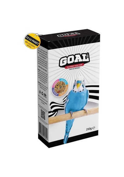 Energy Goal Muhabbet Kuşu Yemi Bjk 10 x 250 G