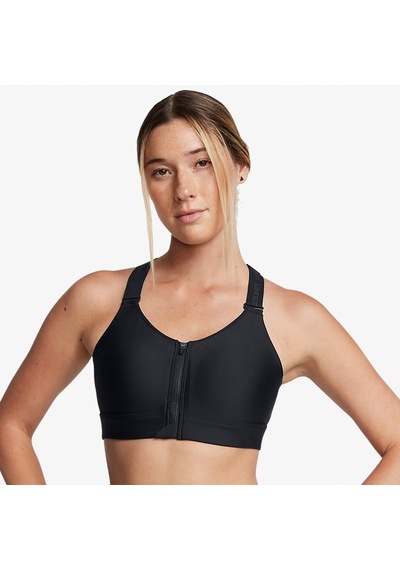 Under Armour Infinity High Zip 2.0 Kadın Siyah Bra 1384118 2800282