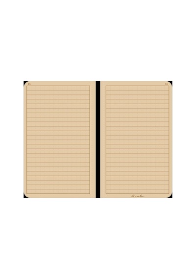 Hava Koşullarına Dayanıklı Sert Kapaklı Defter, 4 1/4 "x 6 3/4", Tan Kapak, Evrensel Desen No. 970tf-m