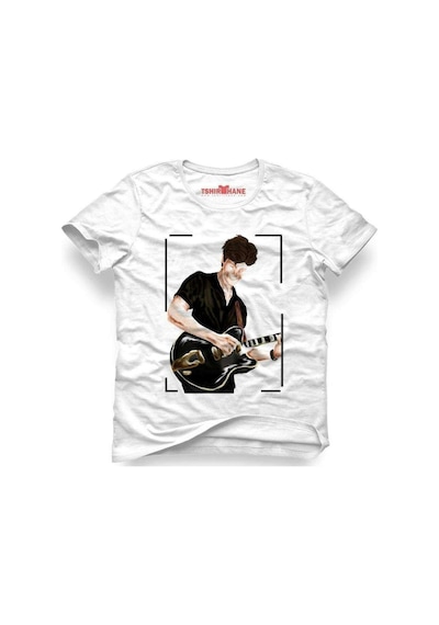Tshirthane Shawn Mendes Gitar Tişört Erkek Tshirt