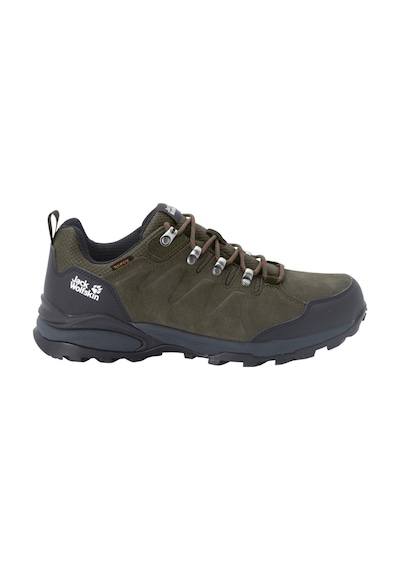 Jack Wolfskin Refugio Texapore Low Erkek Outdoor Ayakkabı Haki