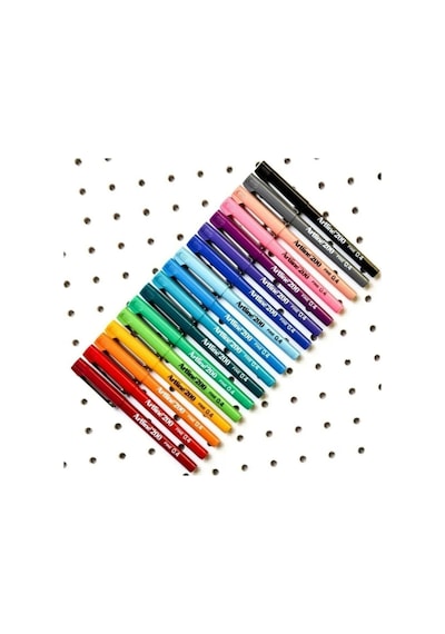 Artline 200 Fineliner 0.4 Mm Ince Uçlu Yazı Ve Çizim Kalemi 10 Renk