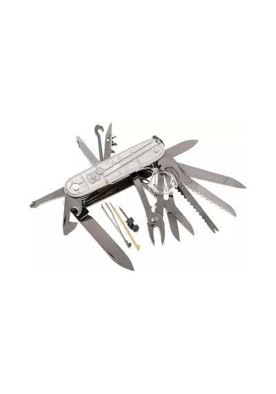 Victorinox SwissChamp Silver 1.6794.T7 İsviçre Kamp Çakısı 33F Gümüş