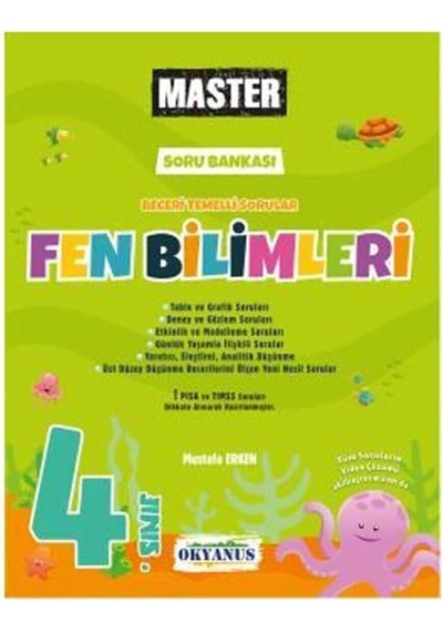 Okyanus 4. Sınıf Master Fen Bilimleri Soru Bankası