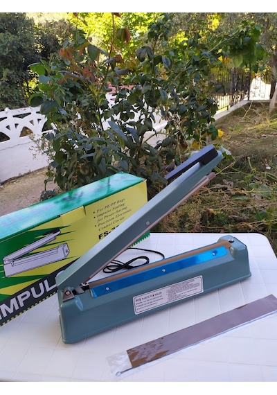 30 Cm Demir Gövde Poşet Yapıştırma Kapama Makinesi-Hızlı