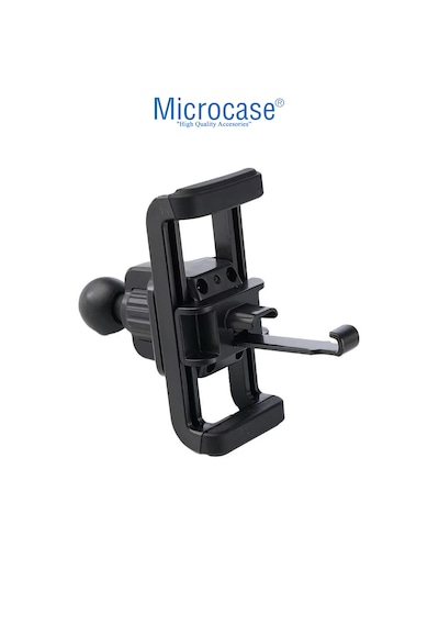Microcase Araç İçi Izgaralıktan 17 Mm Top Başlıklı Telefon Tutucu Parçası - Al4983 Siyah