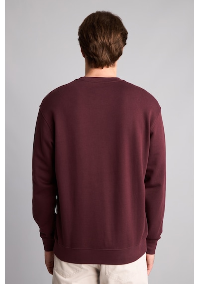 Defacto Pamuklu Regular Fit Basic Sweatshirt E8339ax26aubr464 Bordo-br464