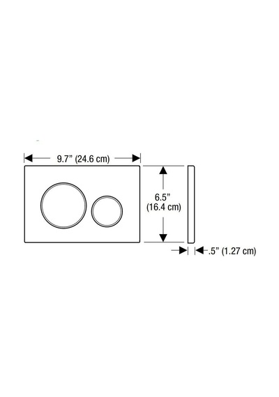 Geberit Sigma20 Kumanda Paneli Mat Beyaz 115.882.01.1 Beyaz