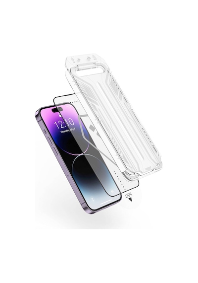 Apple iPhone 15 Uyumlu Plus Wiwu Sq-005 Easy İnstall İvista Super Hardness Ekran Koruyucu
