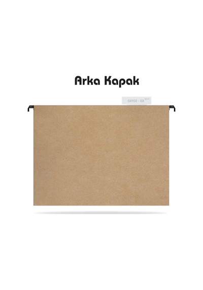 Tunakart Asd2003 Plastik Çubuklu Askılı Telli Dosya
