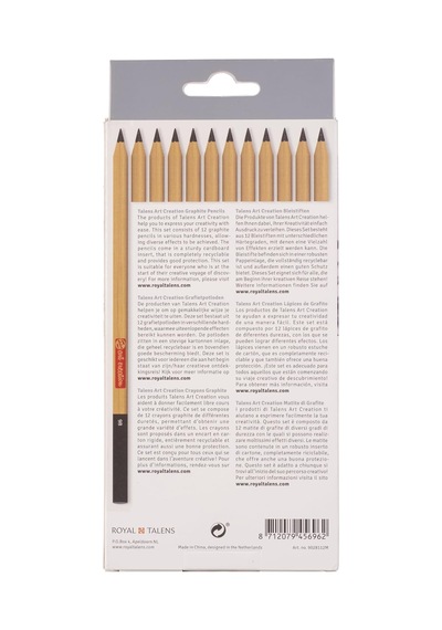 12'li Dereceli Kalem Eskiz Set Genel