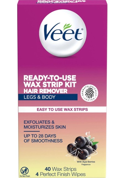 Veet Bacak Ve Vücut Bölgesi için Sir Ağda Bandı 40'lı