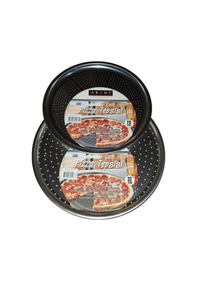 Abant Çelik Pizza Tepsisi 2'Li