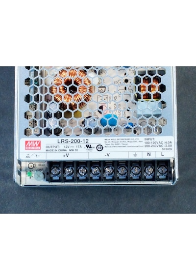Meanwell Lrs-200-12 200W 17 Amper Led Trafo Adaptör Güç Kaynağı