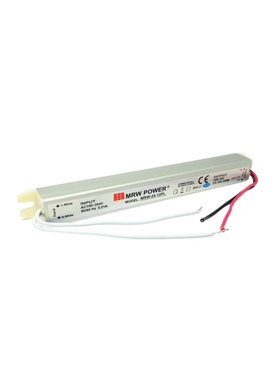 Mervesan 12V 2A Metal Kasa Slim ince Adaptör MRW-24-12PL