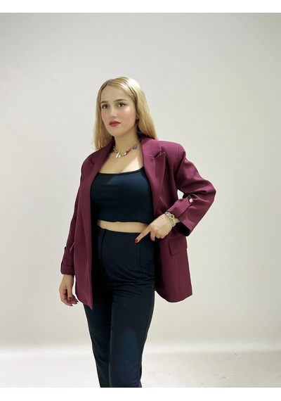 Kadın Blazer Ceket Çok Renkli
