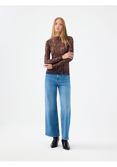 LOFT Slim Fit Kadın Bluz U.kol Çok Renkli