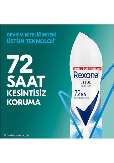 Rexona Cotton Dry 72 Saat Kadın Sprey Deodorant 3 x 150 ML