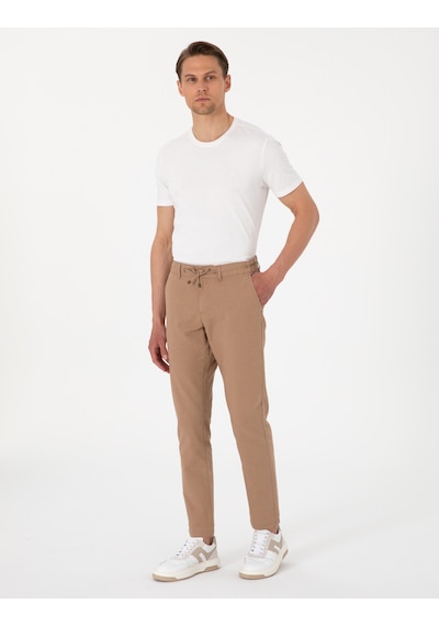 Pierre Cardin Erkek Kahverengi Pantolon Kanvas-chino 50308076-vr197 Kahverengi