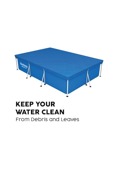 Bestway 9'10" X 6'7"/3,00m X 2,01m Dikdörtgen Havuz Örtüsü