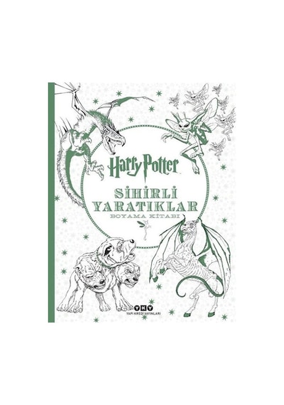 Harry Potter Sihirli Yaratıklar Boyama Kitabı Yapı Kredi Yay