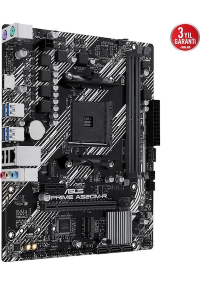 Asus Prıme A520m-r 5100mhz Oc Ddr4 Soket Am4 M.2 Hdmı Matx Anakart