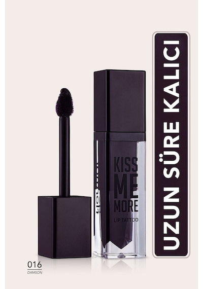 Flormar Kiss Me More Lip Tattoo Ruj 16 3.8 ML Damson