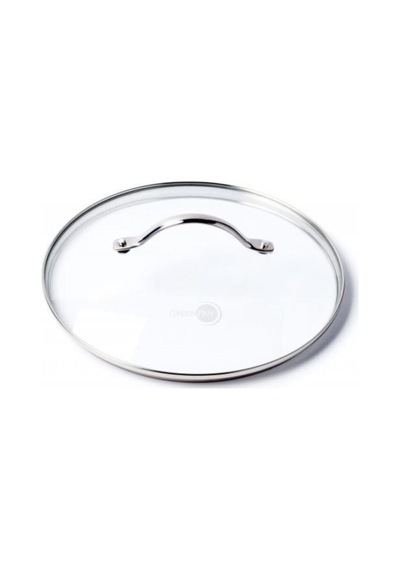 Greenpan 24 Cm Cam Kapak Temperli Cam Paslanmaz Çelik Kulp 220 C Fırın Dayanımı Diğer