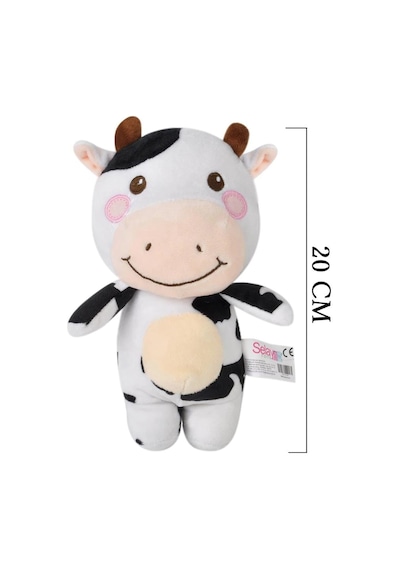 Peluş 20 Cm Minik Oyuncak İnek Sevimli Hediye