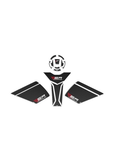 Cf Moto 450 Sr 2023 - 2024 Uyumlu Tank Pad Set 002 Çok Renkli