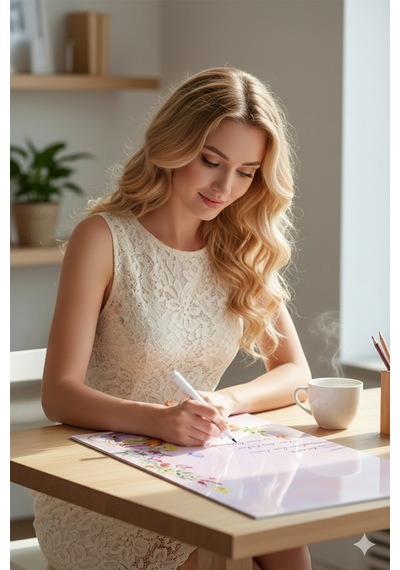Yaz Sil Not Kağıdı - A4 - Mıknatıslı - Pvc - Buzdolabı Notluk & Masaüstü - Planlayıcı - Planner