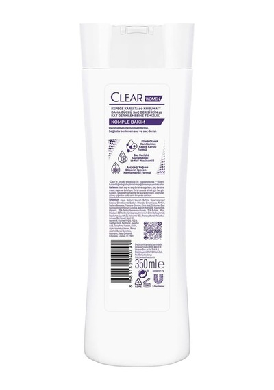 Clear Women Komple Bakım Şampuan 350 Ml 10'li Paket