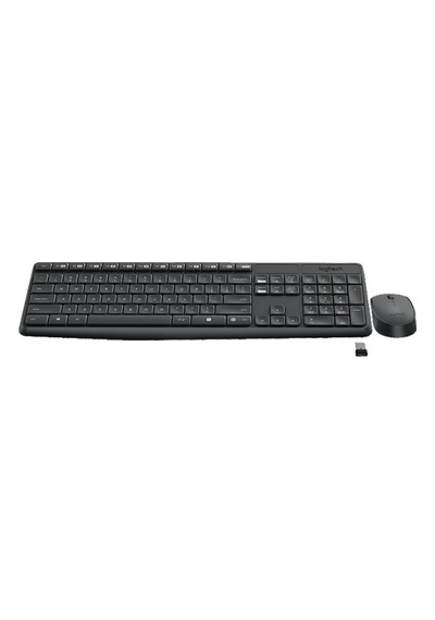 Logıtech Mk235 Kablosuz Q Trk Siyah Multimedya Klavye Mouse Set