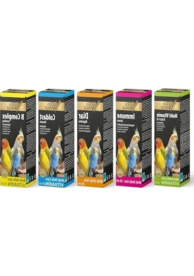 5'li Kuş Vitamin Seti, Sağlıklı Beslenme İçin Gerekli Takviye