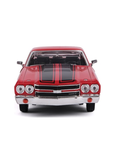 1:24 1970 Chevy El Camıno Ss 396 Araba Kırmızı