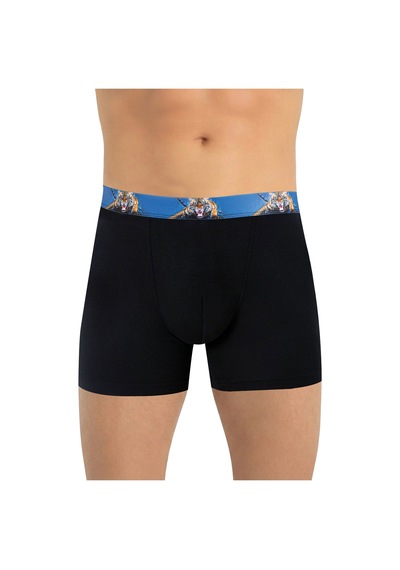 Just Inner Erkek Modal Boxer Meyve Desenli Konfor Odaklı Tasarım 135000 Mavi