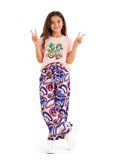 İrem Çocuk Giyim Kız Çocuk Belive Yazı Desenli Kısa Crop Tişörtlü Bol Paça Model Pantolon Oversize Pudra Renk Takım Pudra İrem Çocuk Giyim Kız Çocuk Belive Yazı Desenli Kısa Crop Tişörtlü Bol Paça Model Pantolon Oversize Pudra Renk Takım Pudra