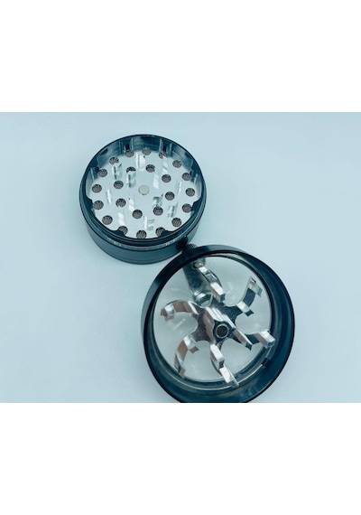 Tobaccoturk724 Çelik Metal 3 Parça Tutun öğütücü Grinder 62 MM aly285