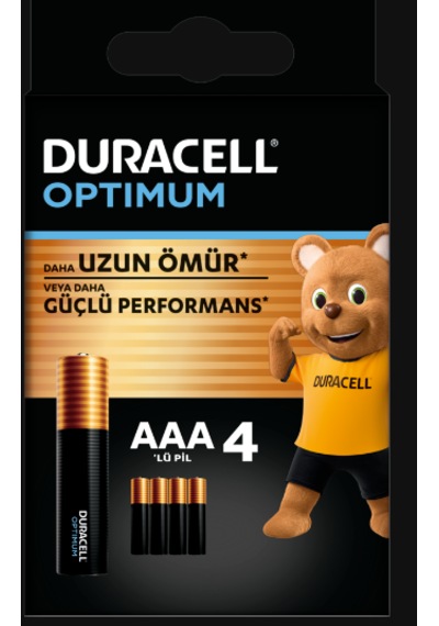 Duracell Optimum Alkalin Aaa Piller
