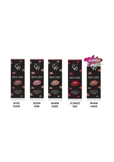 Gr Matte Lip Kit No: Pınk 1 Paket 1 X 1 Adet Çok Renkli