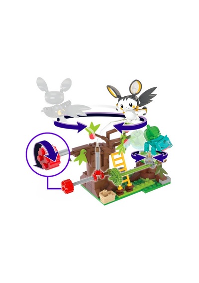 Mega Pokémon Emolga ve Bulbasaur'un Ormanı HTH69