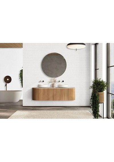 Adawall Muse Koleksiyonu- 25102-1 Beyaz Dokulu Silinebilir Nonwoven Vinil Duvar Kağıdı 1.06x15.6m, 16.5m²