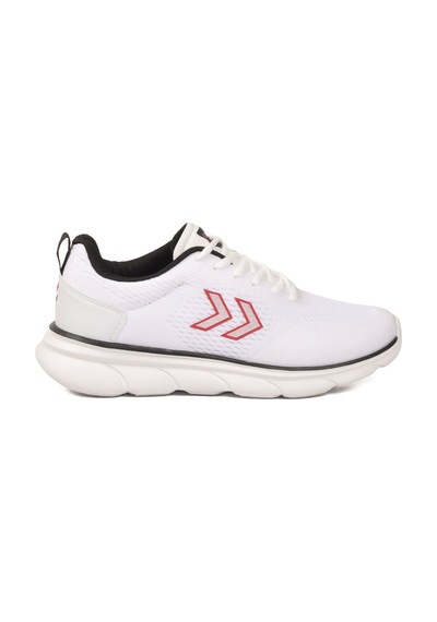 Hummel Beyaz Siyah Fileli Hafif Esnek Unisex Spor Ayakkabı 900882 Degas Iı Beyaz - Siyah