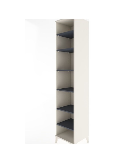 Hyperion Dolap 6 Raflı 44x44x221 Aytaşı-antrasit Aytaşı