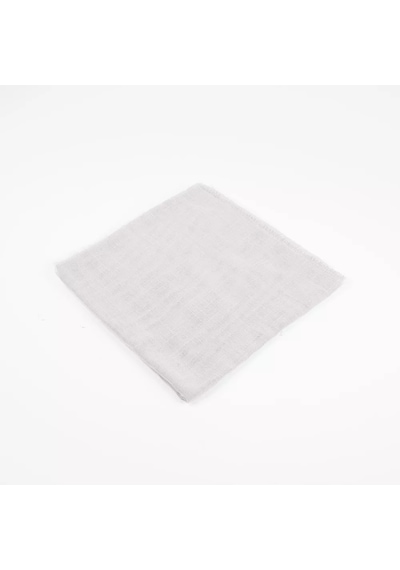 Flamlı Pamuklu Eşarp 96x96 Cm. Gri Gri