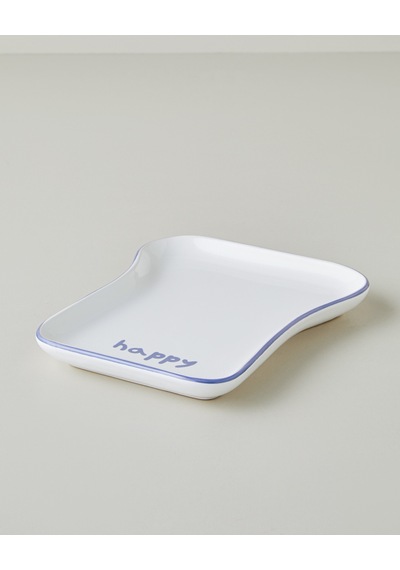 English Home Joyfull Seramik 4'lü Pasta Seti 19 Cm Renkli Çok Renkli
