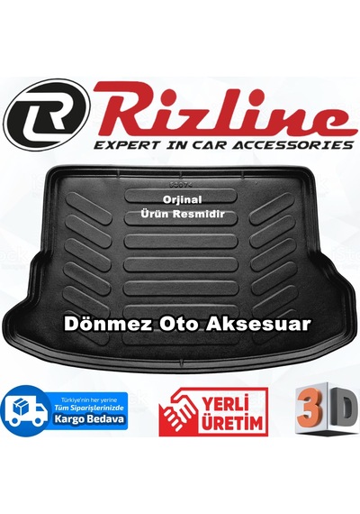 Hyundai Tuscon 3D Bagaj Havuzu Paspası 2005-2014 Arası Rizline N11.3081